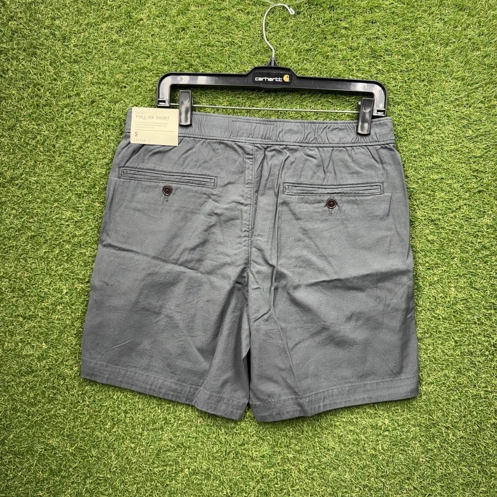Abercrombie Shorts Mens Small Grey Pull On Drawstring Performance Tech NWT